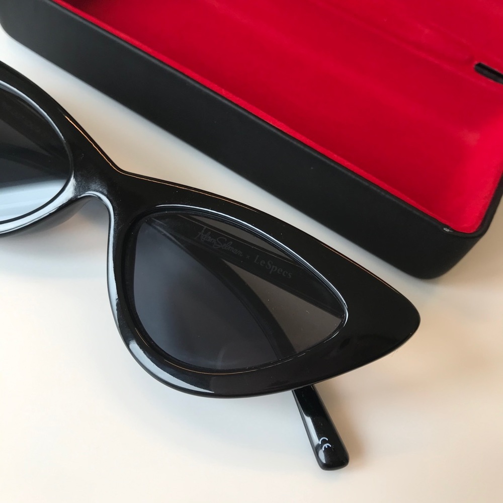 LE SPECS “The Last Lolita” CatEye Sunglasses  EUC